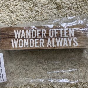 NEW beautiful sign for home